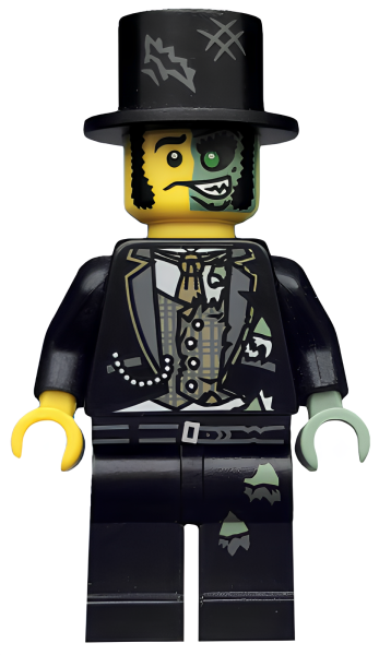 Минифигурка LEGO Collectible Mr. Good and Evil, Series 9  col142 U